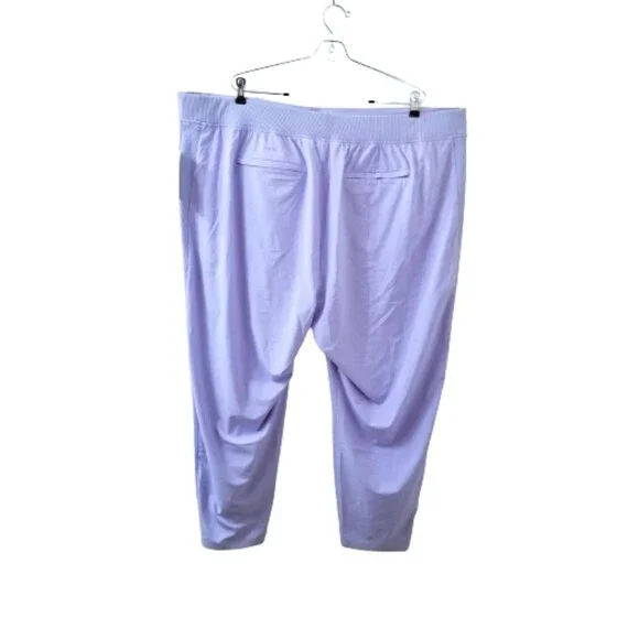 NWT ATHLETA Women's Brooklyn Ankle Pant Victorian Periwinkle Blue Plus Sz 24 - Picture 5 of 9